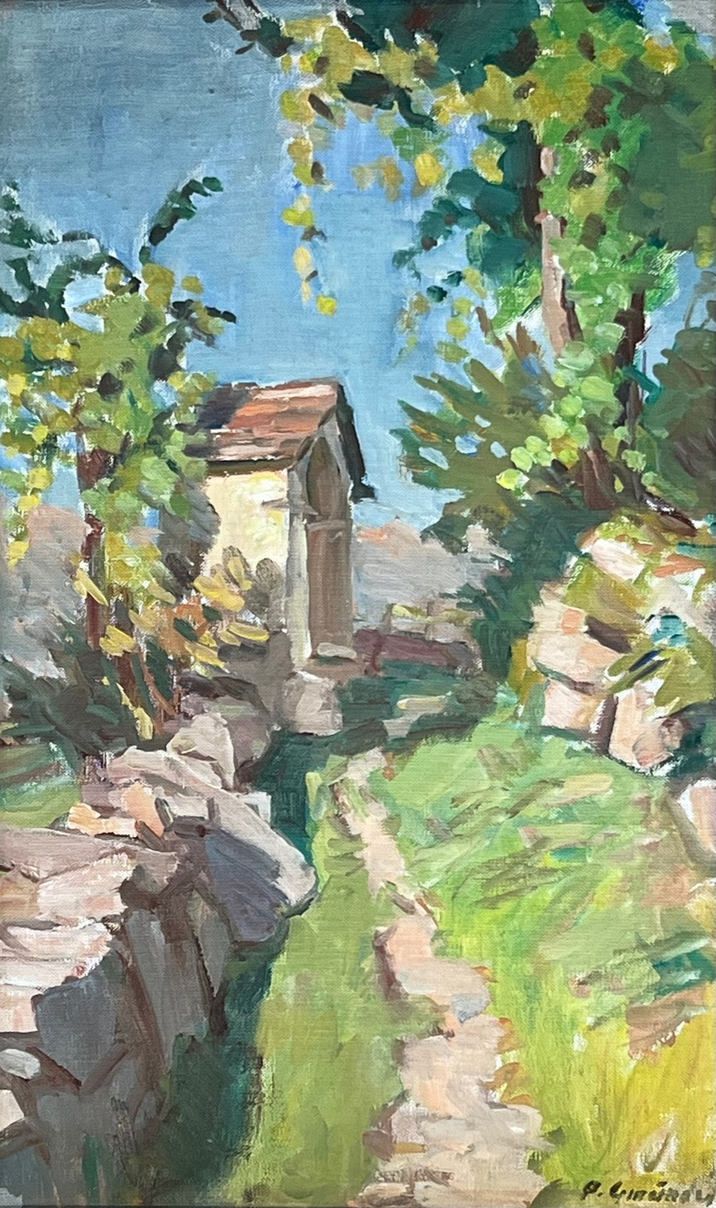 Gmünder Paul, «Bildstock im Tessin» 646