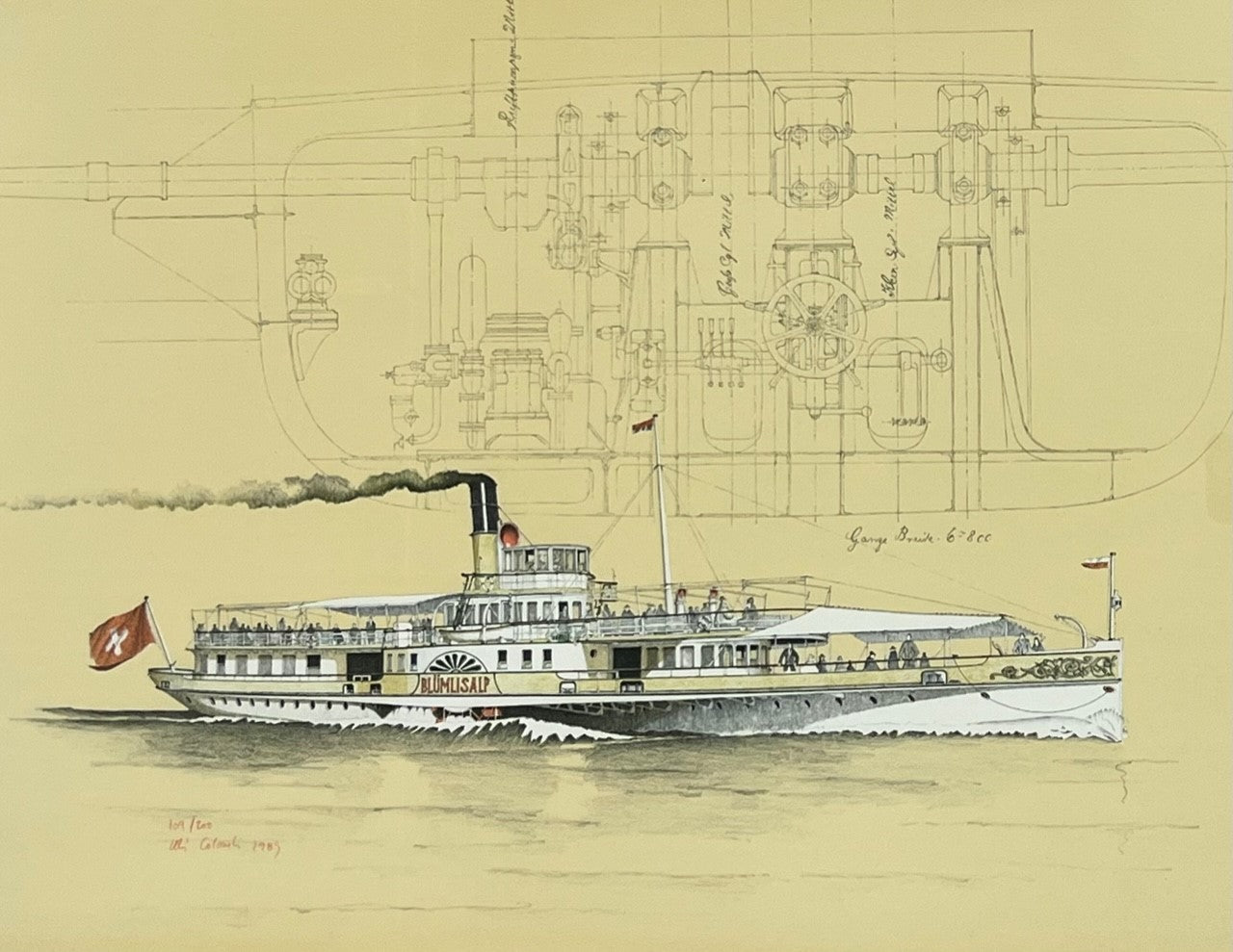 Colombi Uli, «Blümlisalp 1989» 681