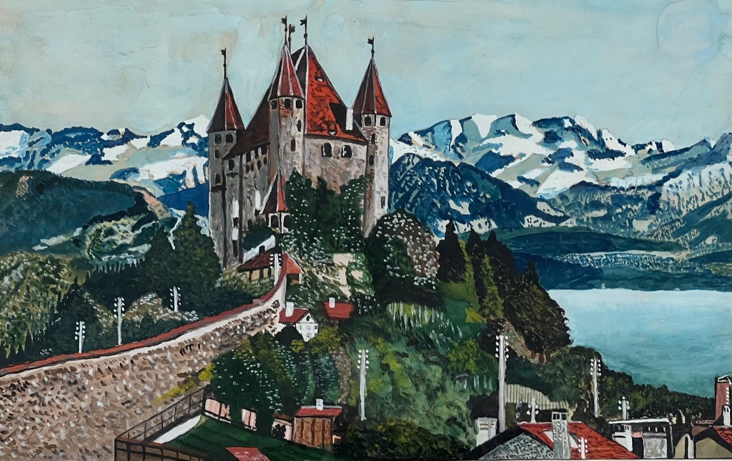 Unsigniert, «Thun, Schloss» 741 (bereits verkauft)