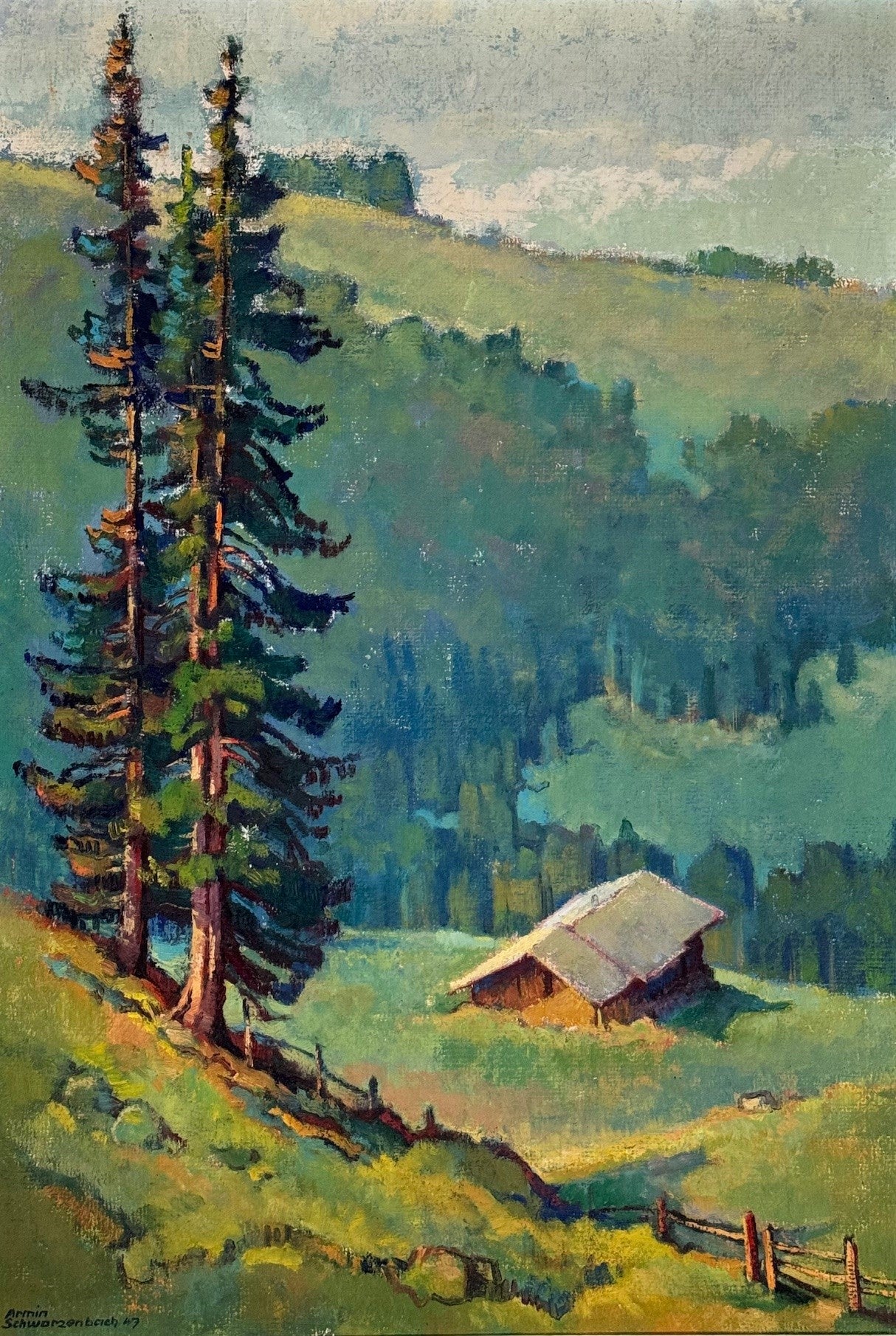 Schwarzenbach Armin, «Mittlere Bärenfluh-Hütte» 761 (bereits verkauft)