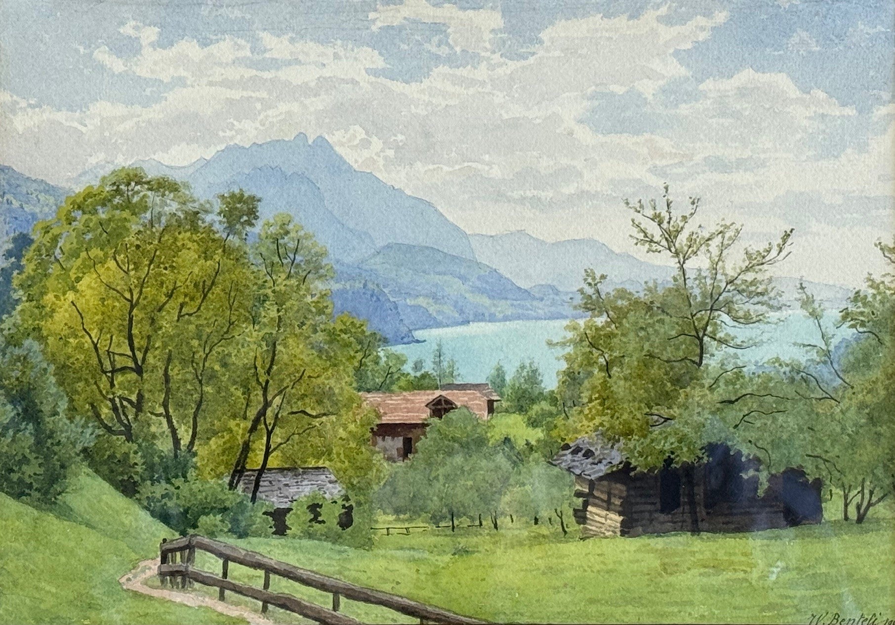 Benteli Wilhelm, «Leissigen am Thunersee» 773 (bereits verkauft)