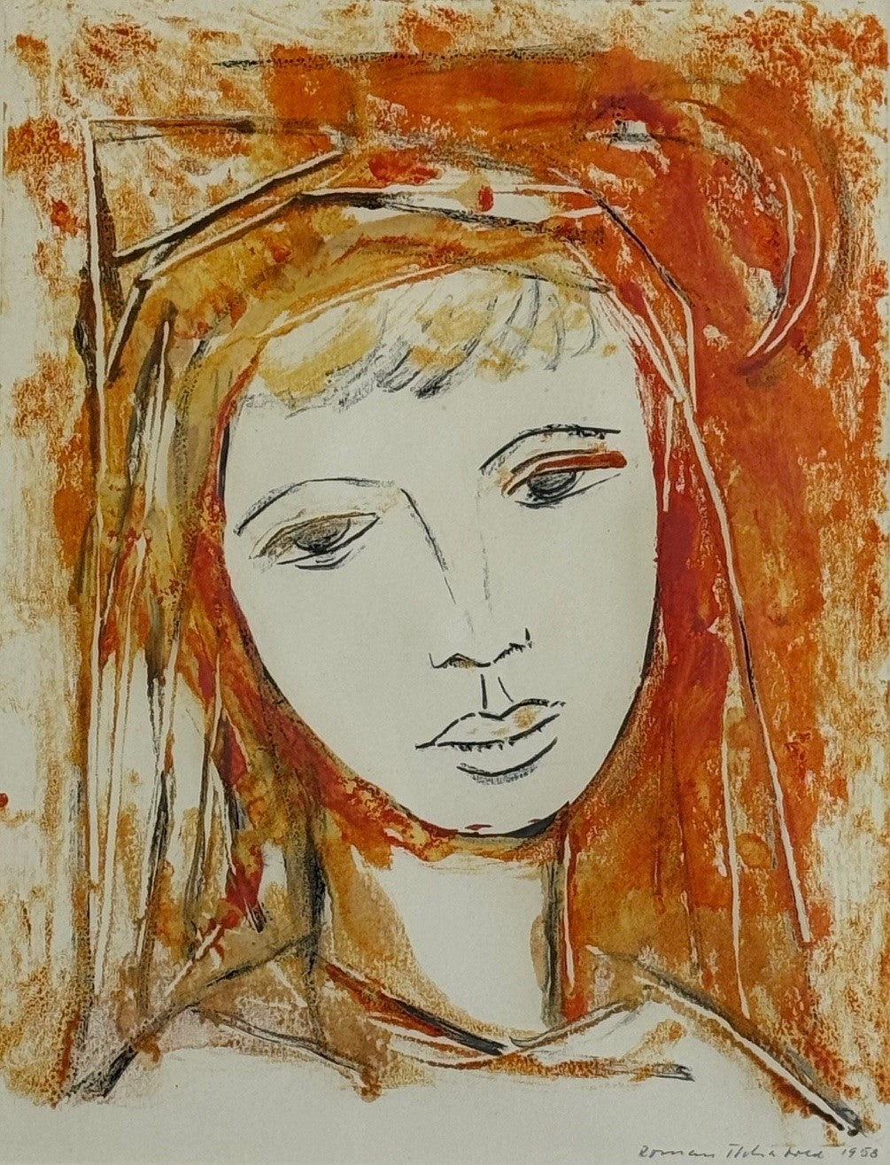 Tschabold Roman, «Frauenporträt» 905 (bereits verkauft)