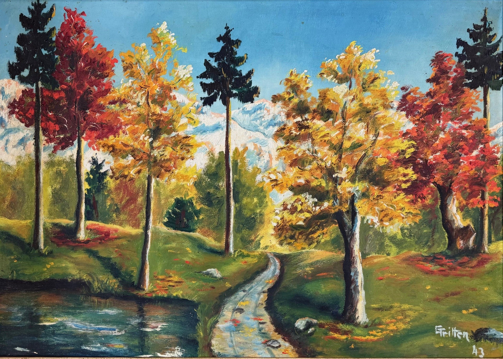 Tritten Gottfried, «Bergwanderweg» 906 (bereits verkauft)