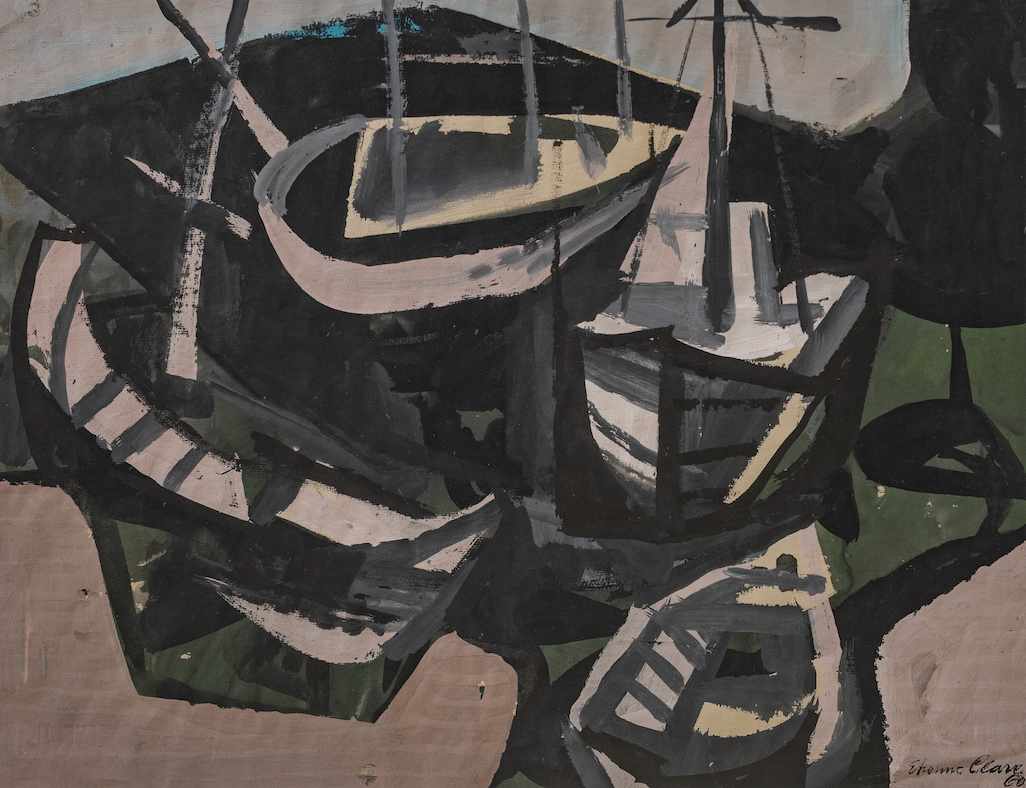 Clare Etienne, Schiffe/Hafen, 1086, (bereits verkauft)