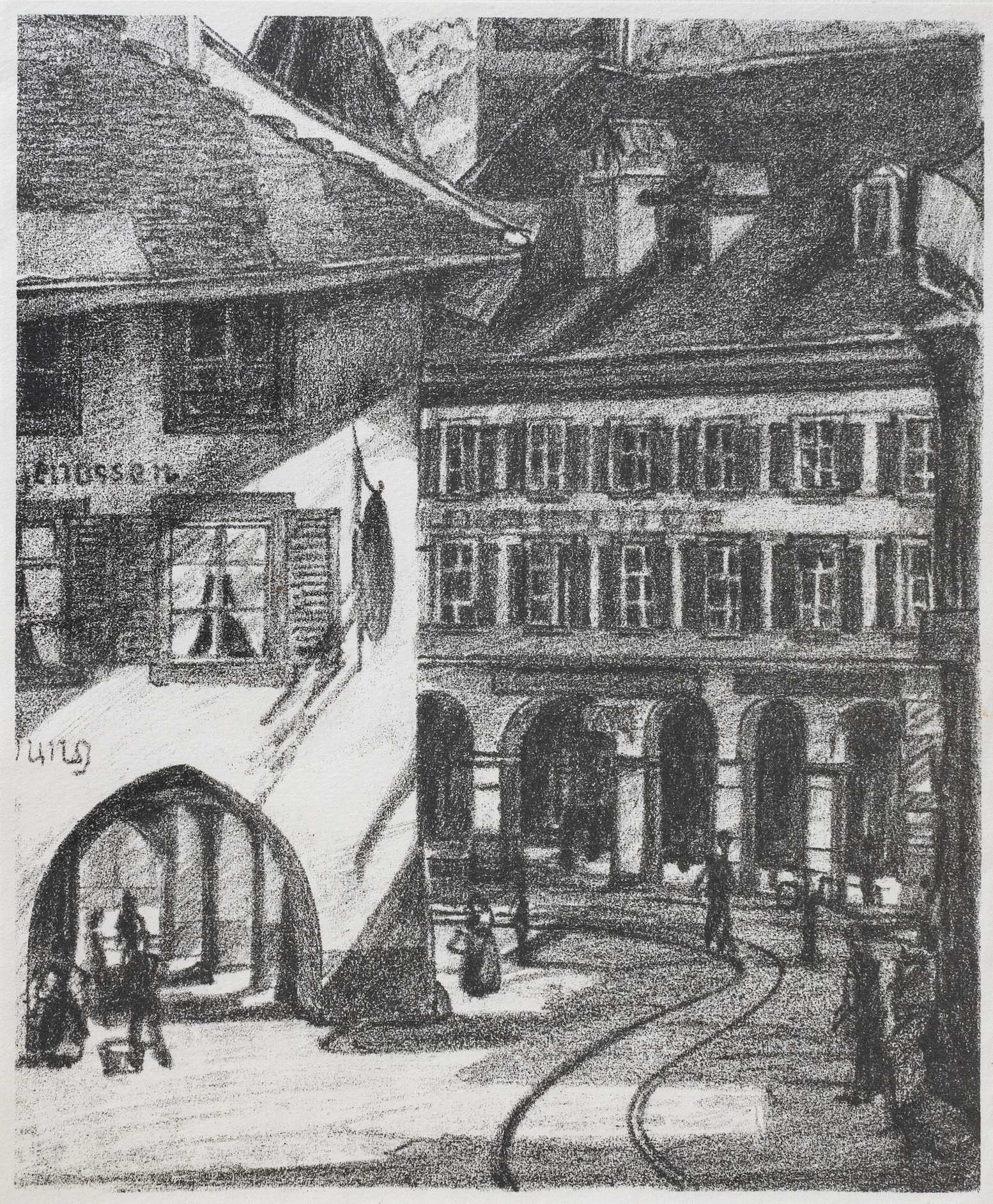 Clare Etienne, Thuner Innenstadt, 1104