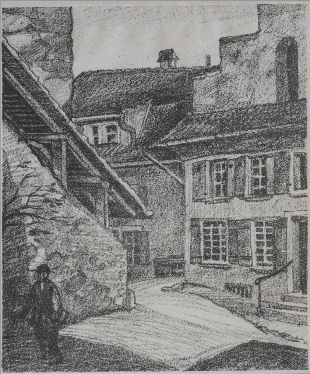Clare Etienne, Alt-Thun-Treppe, Innenstadt, 1103
