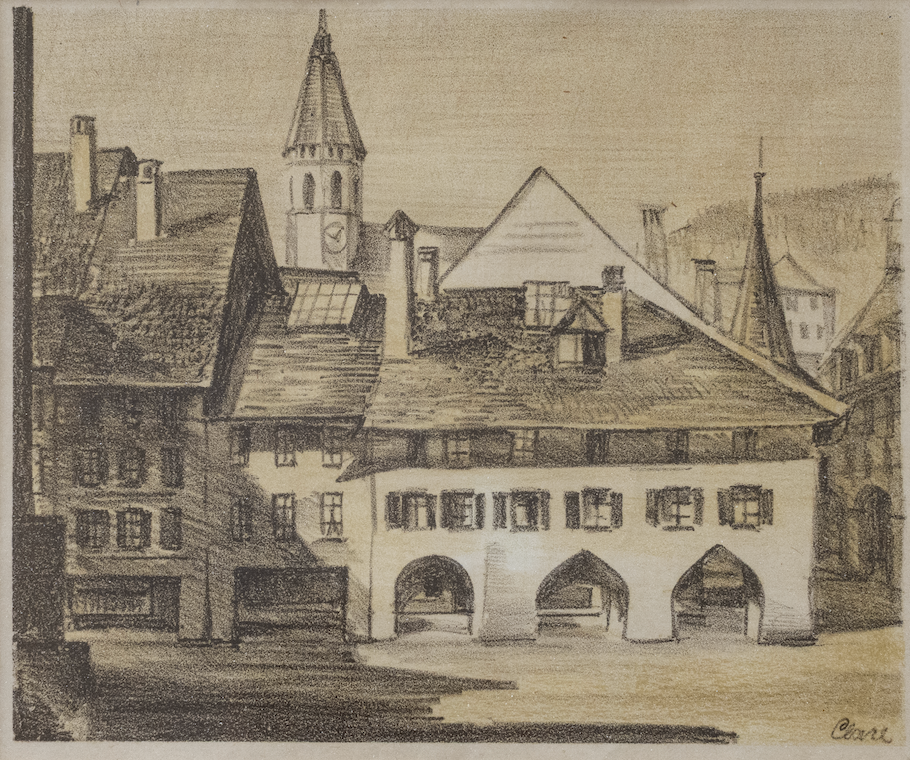 Clare Etienne, Thuner Innenstadt, 1106