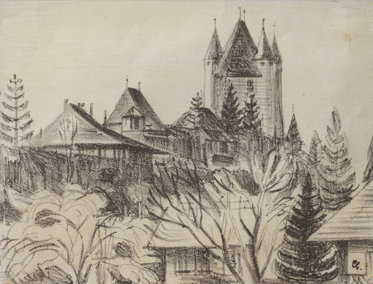 Clare Etienne, Zeichnung Thun, 1045