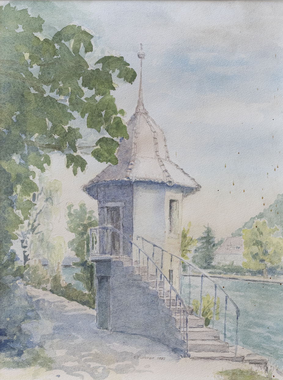 Fuhrer E. , Wasserhäuschen Thun/Schadau, 1108