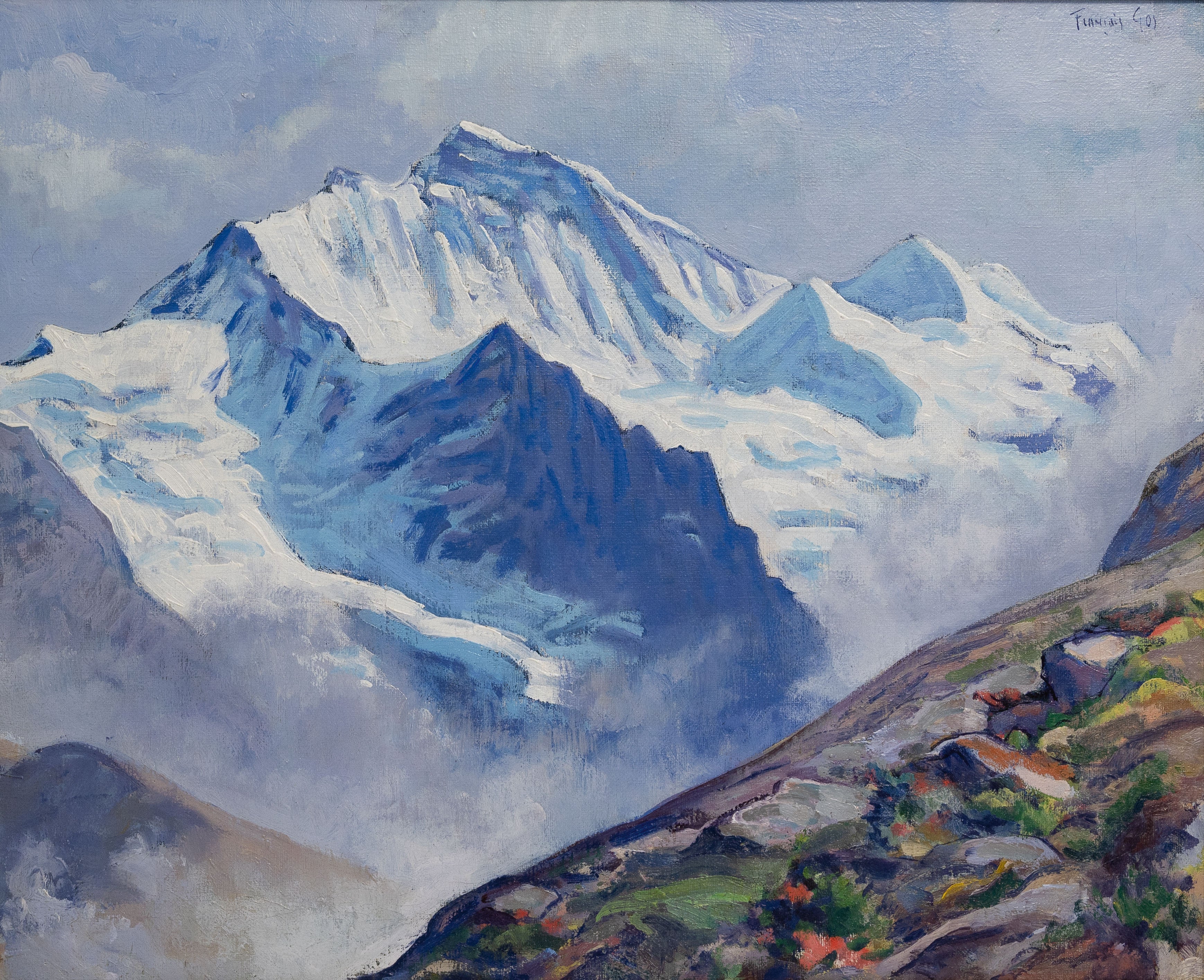 Gos François, das Jungfraumassiv 1006, (bereits verkauft)