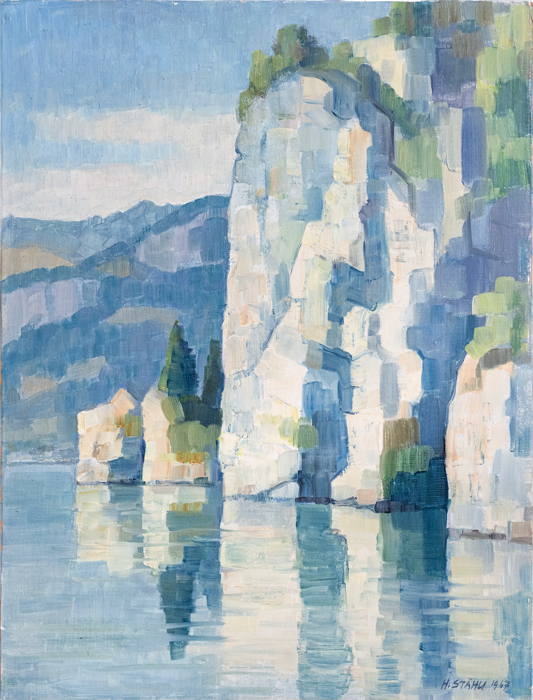 Stähli Hans, Brienzersee, Felsen 1967, 1040 (bereits verkauft)