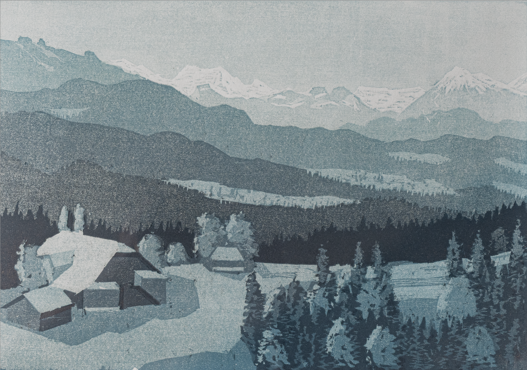 Fahrni Robert, Bauernhof im Emmental, 1087