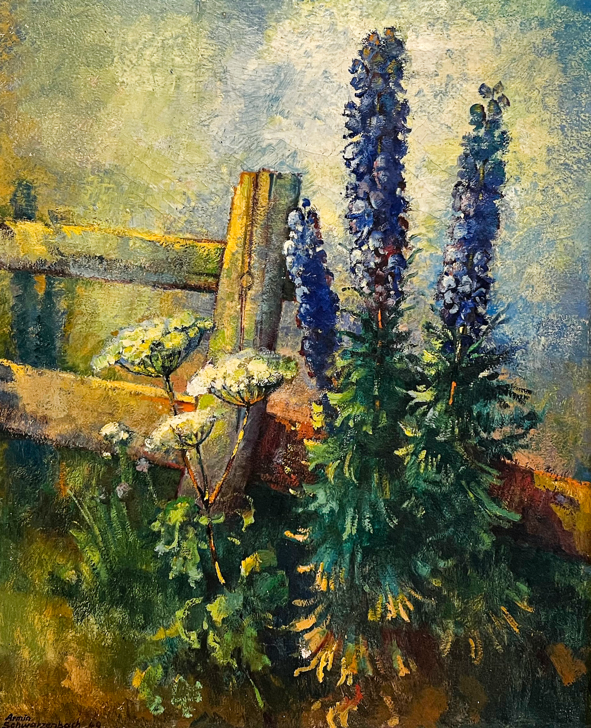 Schwarzenbach Armin, Blauer Eisenhut, 1949, 1064, (bereits verkauft)