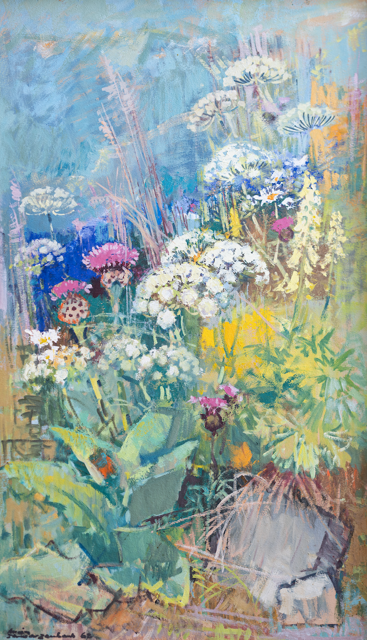 Schwarzenbach Armin, Weisser Kerbel in Blumenwiese, 1145, (bereits verkauft)