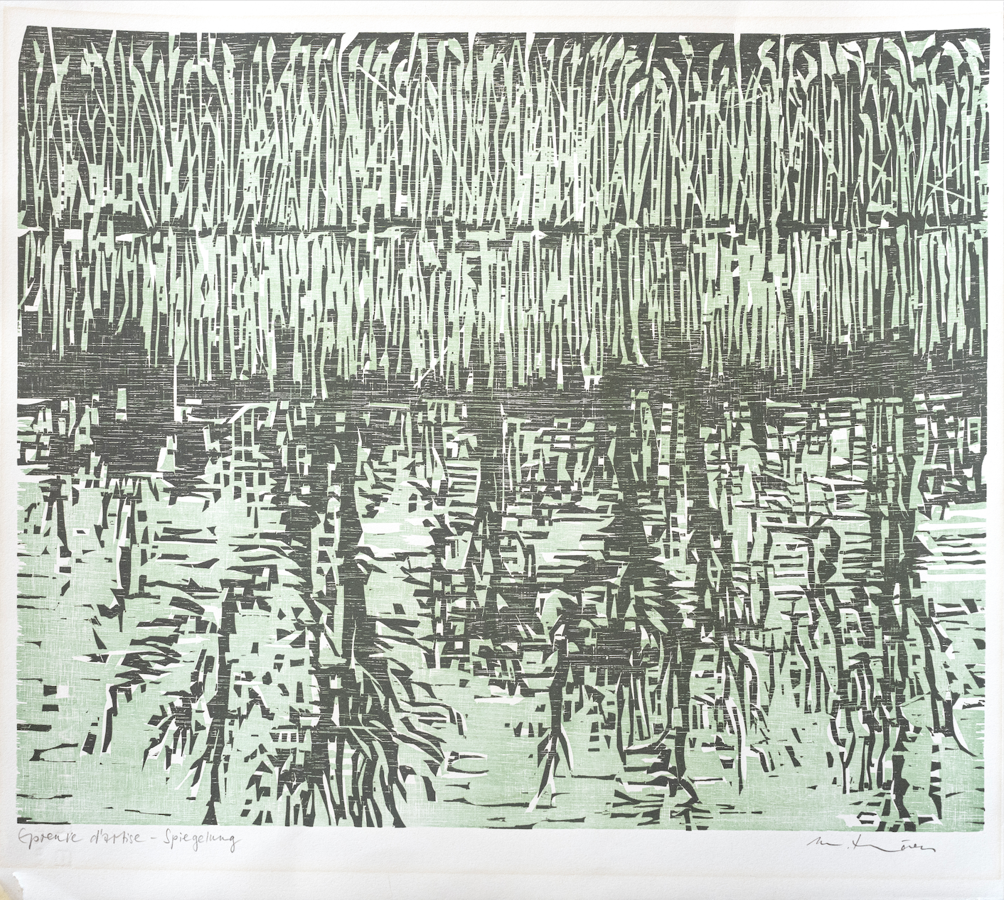 Thönen Martin, Spiegelung, 1026, (bereits verkauft)