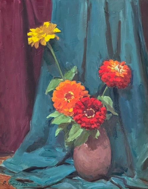 Gmünder Paul, «Zinnien» 599