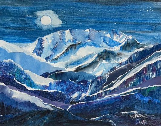 Aebersold Susanne, «Blümlisalpgruppe», (bereits verkauft)