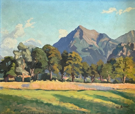 Arnotti Walter, «Allee mit Niesen», (bereits verkauft)