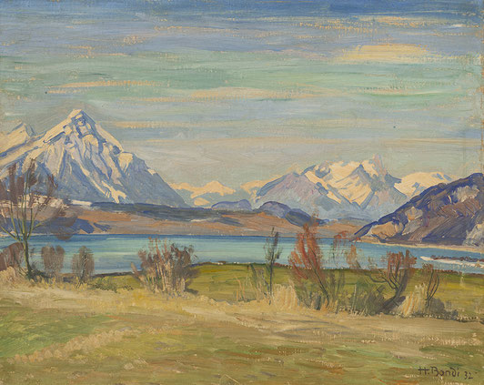 Bandi Hans, «Weissenau, Unterseen», (bereits verkauft)