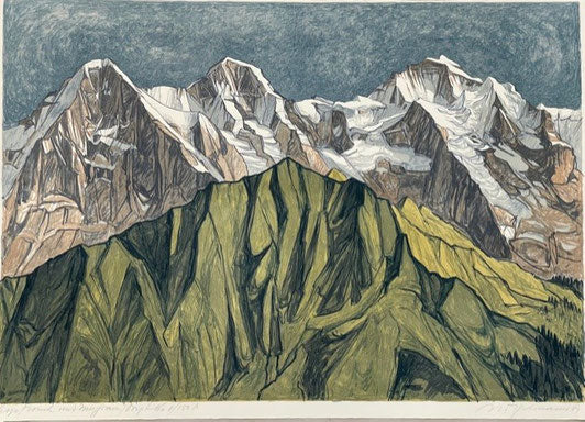 Diggelmann Alex Walter, «Eiger, Mönch und Jungfrau», 904 (bereits verkauft)