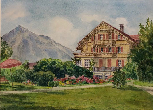Gschwind Hans, «Alter Lötschberg Spiez», (bereits verkauft)