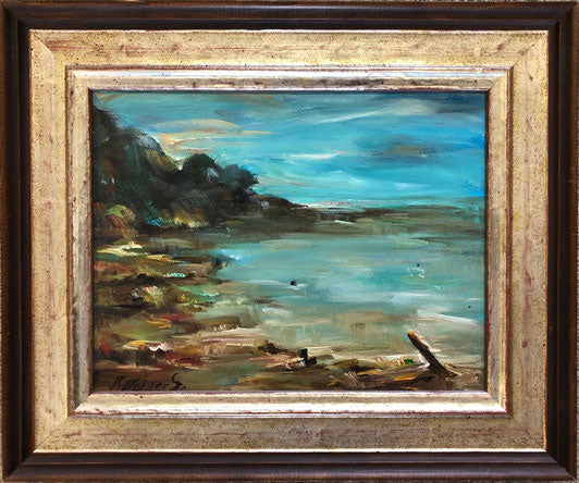 Rohrer Ruth, Thun, «Landschaft am See», (bereits verkauft)
