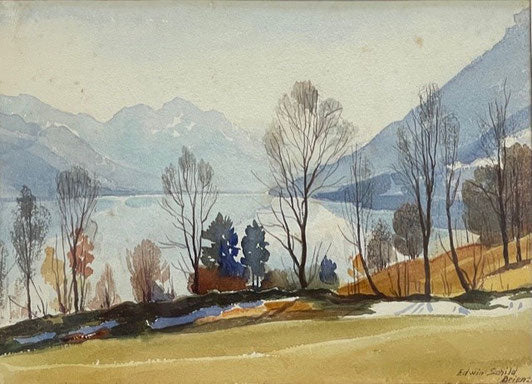 Schild Edwin, «Brienzersee, Brienz», (bereits verkauft)
