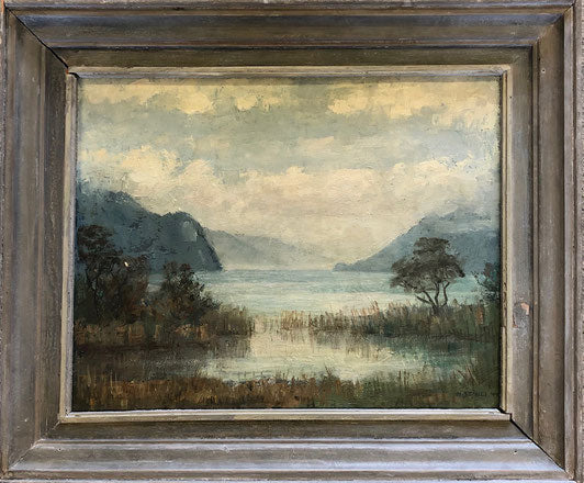 Stähli Hans, «Brienzersee – Blick von Brienz nach Ringgenberg», 1944, (bereits verkauft)