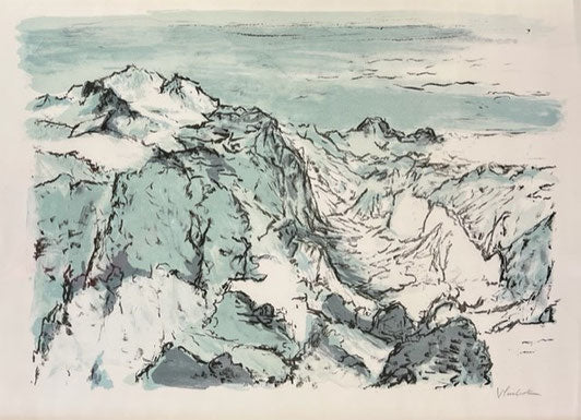 Surbek Victor, «Jungfraumassiv» 551