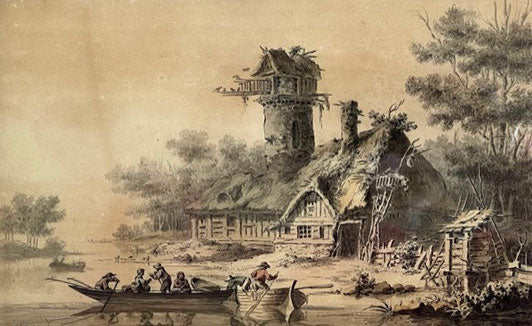 Wocher Marquard, «Flusslandschaft I», (bereits verkauft)